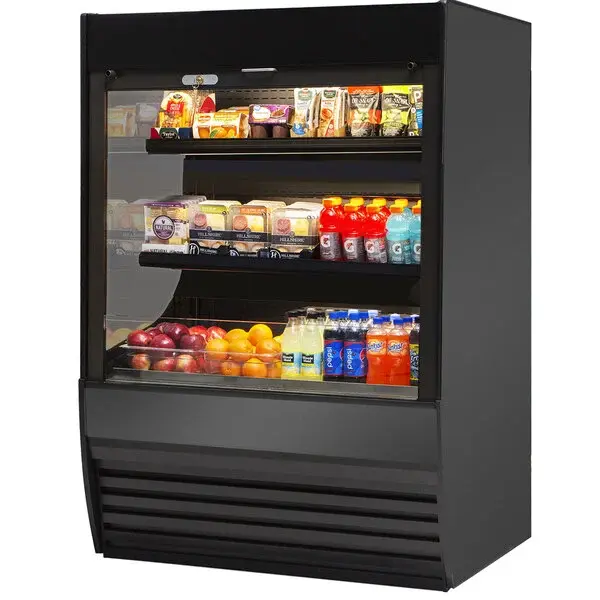 Federal Industries VRSS-7260S Vision Series 71 1/4" High Profile Refrigerated Self-Serve Merchandiser with Two Shelves