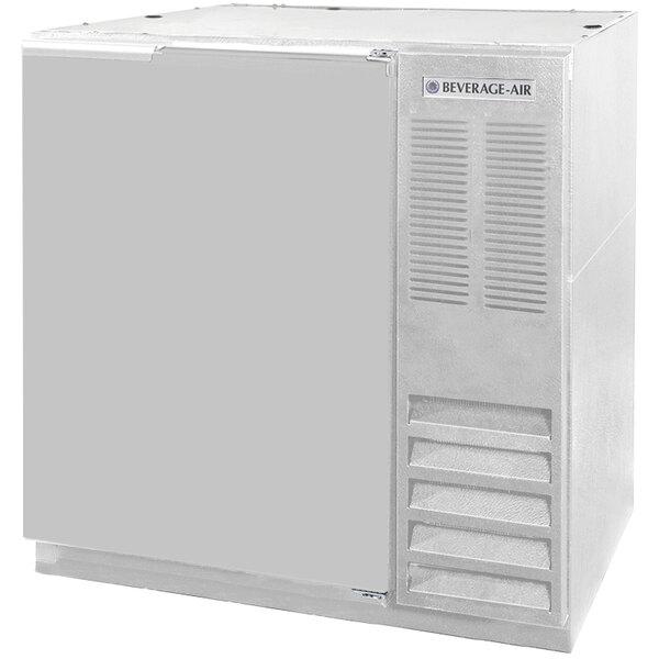Beverage-Air BB36HC-1-S-WINE 36" Stainless Steel Underbar Height Solid Door Back Bar Wine Refrigerator
