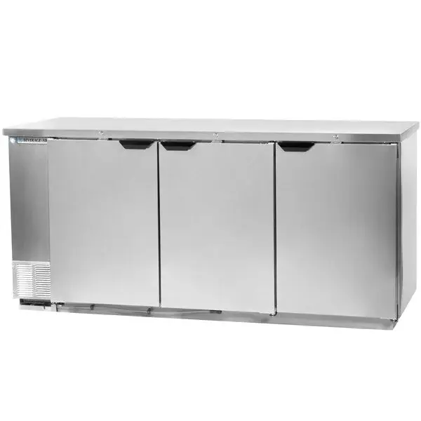 Beverage-Air BB94HC-1-S-WINE 95" Stainless Steel Counter Height Back Bar Wine Refrigerator