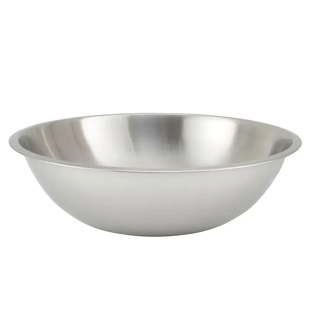 Winco MXHV-1600 16 qt Heavy Duty Mixing Bowl, 17 3/4 x 5 1/2", Stainless