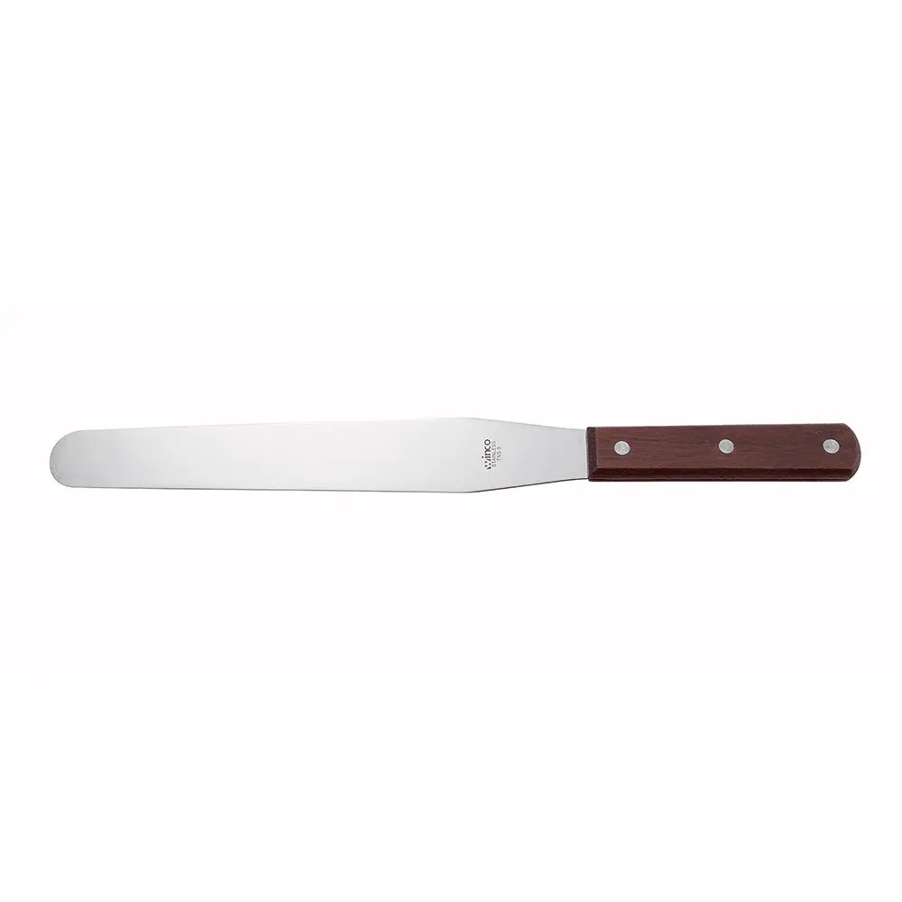 Winco TNS-9 Bakery Spatula w/ 9 1/2" Blade, Mirror Finish