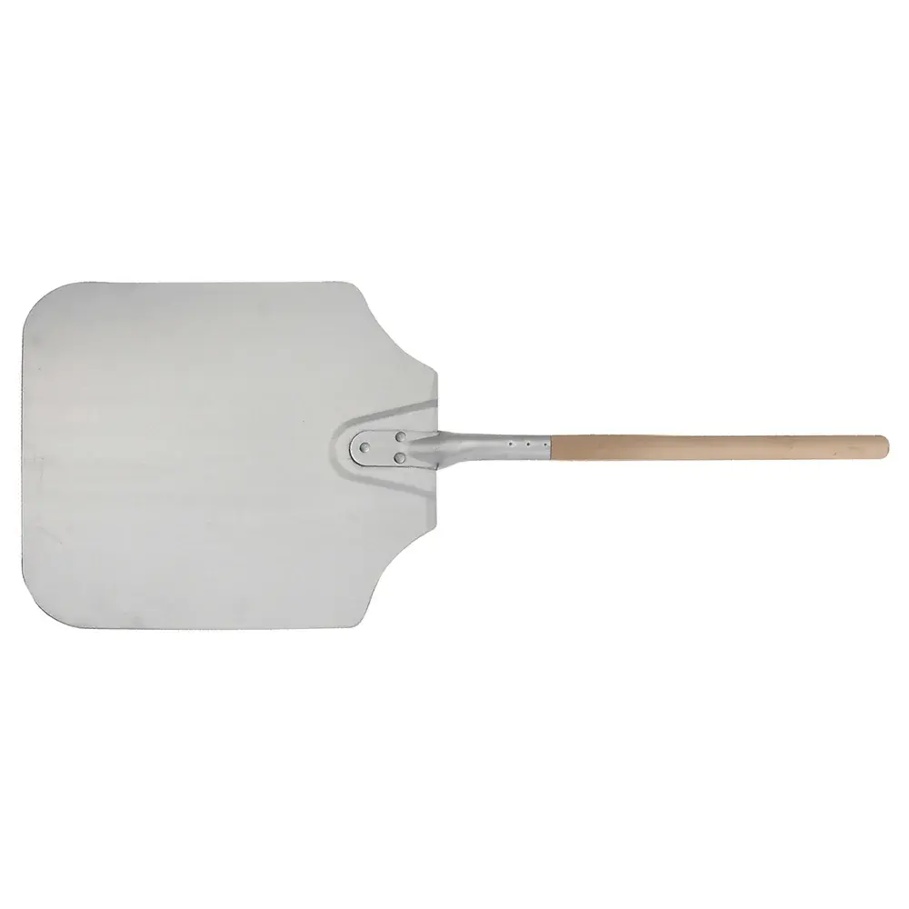 Winco APP-18M 34" Pizza Peel w/ 16" x 14" Aluminum Blade, Wood Handle