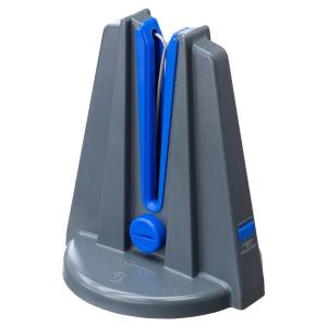 Winco KSP-6 Blade Station™ Hands Free Knife Sharpener - 6 1/2"L x 6 3/4"H, Plastic