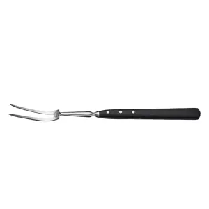 Winco KFP-180 18" Carving Fork, 1 Piece Full Tang, Forged Carbon Steel, POM Handle