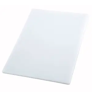 Winco CBWT-1830 Cutting Board, 18 x 30 x 1/2", White