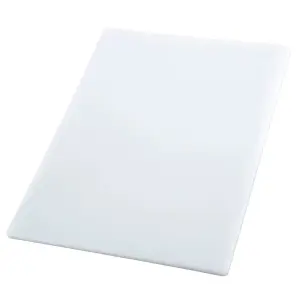 Winco CBWT-1218 Cutting Board, 12 x 18 x 1/2", White