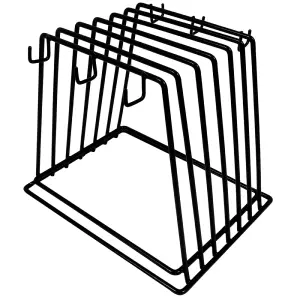 Winco CB-6K 6 Slot Cutting Board Rack, Vinyl Coated