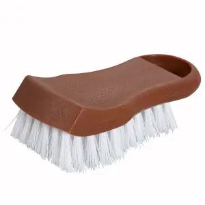 Winco CBR-BN Cutting Board Brush, Brown