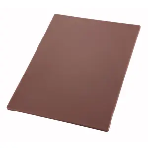 Winco CBBN-1218 Cutting Board, 12 x 18 x 1/2", Brown