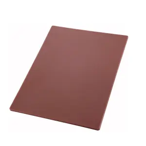 Winco CBBN-1520 Cutting Board, 12 x 18 x 1/2", Brown