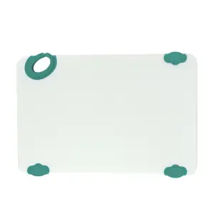Winco CBN-1218GR Plastic Cutting Board - 12" x 18", Green
