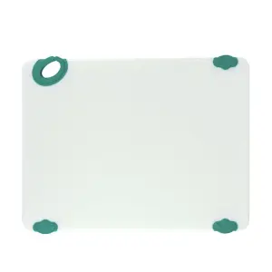 Winco CBN-1520GR Plastic Cutting Board - 15" x 20", Green
