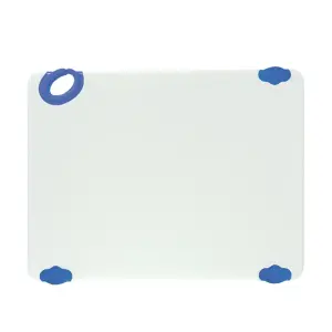 Winco CBN-1520BU Plastic Cutting Board - 15" x 20", Blue