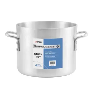 Winco ALST-20 20 qt Aluminum Stock Pot