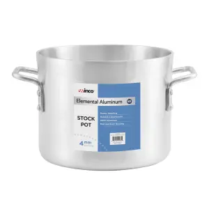 Winco ALST-32 32 qt Aluminum Stock Pot