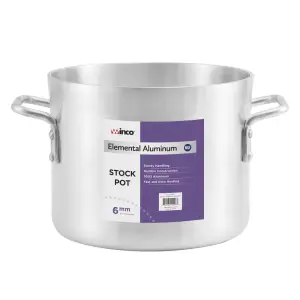 Winco ALHP-16 16 qt Aluminum Stock Pot