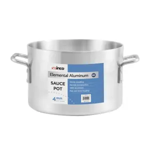 Winco ASSP-14 14 qt Aluminum Sauce Pot