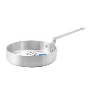 Winco ASET-7 7 qt Aluminum Saute Pan