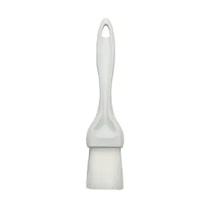 Winco NB-15 1 1/2" Flat Pastry Brush w/ Nylon Bristles & White Plastic Handle
