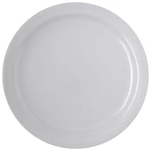 Carlisle 4350002 10 1/4" Round Melamine Dinner Plate, White