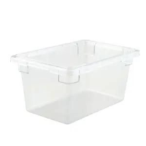 Winco PFSH-9 5 gal Food Storage Container - Plastic, Clear