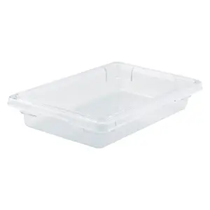 Winco PFSF-3 5 gal Food Storage Box - 26" x 18" x 3 1/2", Clear