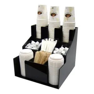 Winco CLSO-3T Cup & Lid Organizer, (9) Compartment, All Cup Types