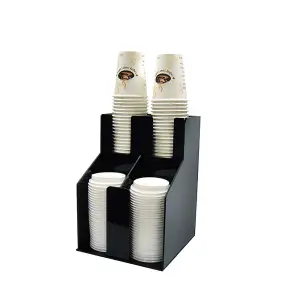 Winco CLO-2D Cup & Lid Organizer, (6) Compartment, All Cup Types