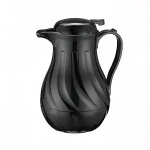 Winco VSW-42K 42 oz Beverage Server, Plastic, Black