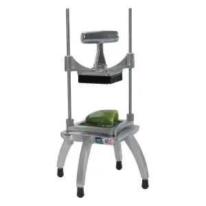 Nemco 56500-1 Chopper II w/ 4 1/4" Cutting Area, 1/4" Square Cut & Weighted Handle, Stainless