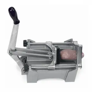 Nemco 56450A-3 Extra Large Potato Cutter w/ 1/2" Square Cut & Polymer Push Block, Aluminum