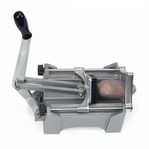 Nemco 56450A-1 Extra Large Potato Cutter w/ 1/4" Square Cut & Polymer Push Block, Aluminum