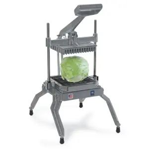 Nemco 55650-3 Angled Lettuce Cutter w/ 1/2" x 1/2" Square, Interlocked Replaceable Scalloped Blades