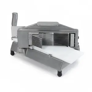Nemco 55600-7 Tomato Slicer w/ 2/9" Cut, Razor Sharp Stainless Blades & Vertical Handle