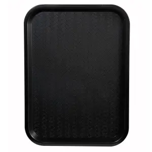 Winco FFT-1418G Plastic Fast Food Tray - 18"L x 14"W, Green