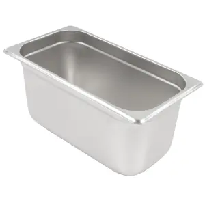 Winco SPJL-306 Third Size Steam Pan, Stainless