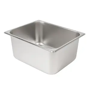 Winco SPH6 Half Size Steam Pan, Stainless