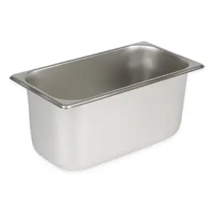 Winco SPT6 Third Size Steam Pan, Stainless