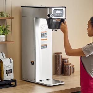 Bunn 53100.0101 BrewWISE ICB-DV Tall Infusion Series Stainless Steel Automatic Coffee Brewer - Dual Voltage