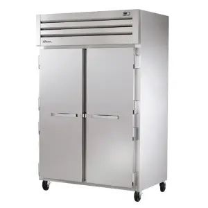 True STG2R-2S-HC 52 3/5" Two Section Reach In Refrigerator, (2) Right Hinge Solid Doors, 115v