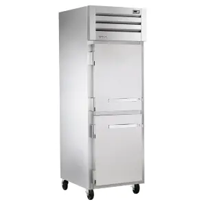 True STR1R-2HS-HC LH 28" One Section Reach In Refrigerator, (2) Left Hinge Solid Doors, 115v