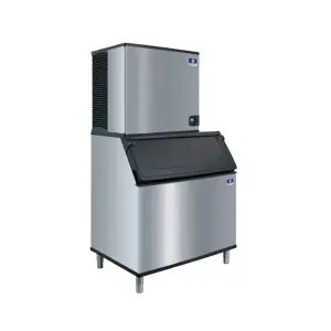 Manitowoc Ice IDT0750A/D970/K00470 680 lb Indigo NXT™ Full Cube Ice Machine w/ Bin - 882 lb Storage, Air Cooled, 208-230v