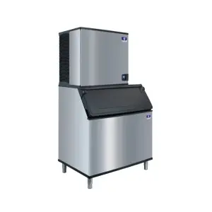 Manitowoc Ice IYT0900A/D970/K00470 865 lb Indigo NXT™ Half Cube Ice Machine w/ Bin - 882 lb Storage, Air Cooled, 208-230v