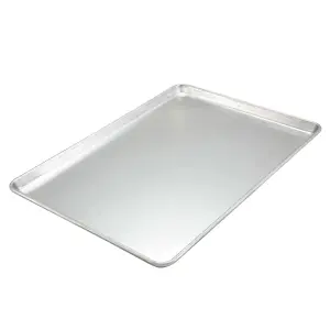 Winco ALXP-2618H 1/1 Full Size Bun / Sheet Pan - 26" x 18", 16 gauge Aluminum