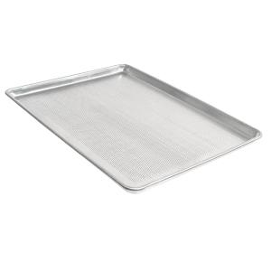 Winco ALXP-1826P 1/1 Full Size Bun / Sheet Pan - 26" x 18", 18 gauge Aluminum, Perforated