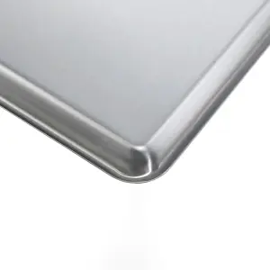 Winco SXP-1318 1/1 Full Size Bun / Sheet Pan - 13" x 18", 20 gauge Stainless Steel