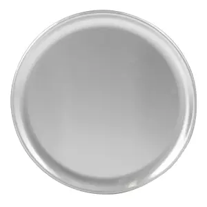 Winco APZC-8 8" Round Coupe Pizza Pan, Aluminum