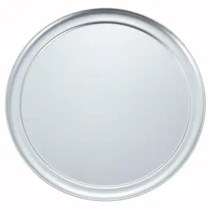 Winco APZT-14 Pizza Pan, 14" Diameter, Wide Rim, Aluminum