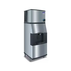 Manitowoc Ice IYT0900W/SFA292 785 lb Indigo NXT™ Half Cube Ice Machine w/ Dispenser - 180 lb Storage, Bucket Fill, 208-230v/1ph
