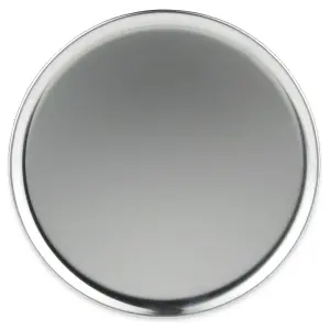 Winco APZC-11 11" Round Coupe Pizza Pan, Aluminum